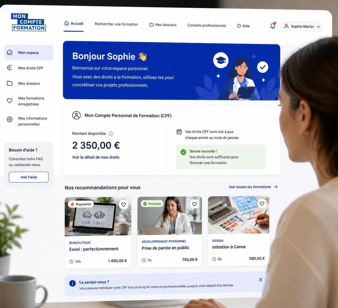 découvrez comment consulter vos droits au compte personnel de formation (cpf) et financer facilement une formation pour développer vos compétences professionnelles.