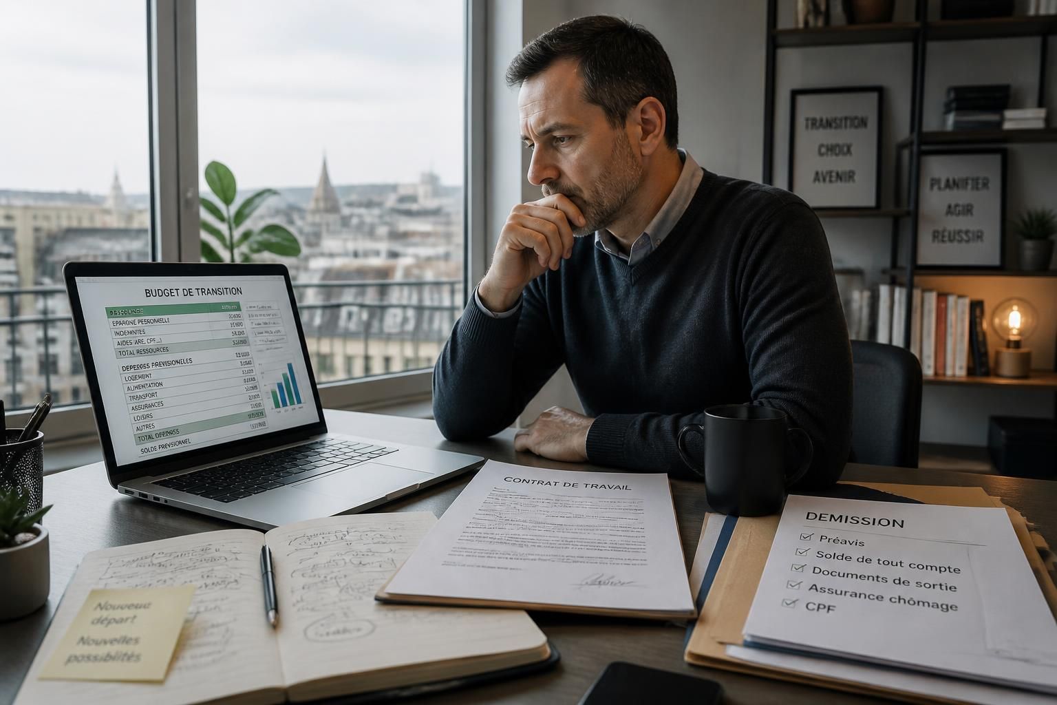 découvrez comment réussir votre reconversion professionnelle en cdi : démarches de démission, étapes de transition et options de financements pour sécuriser votre projet.