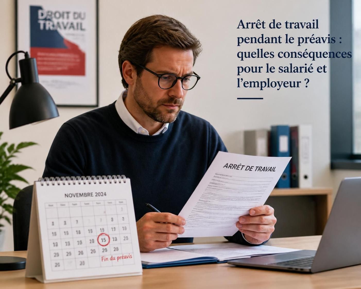 découvrez les conséquences de tomber malade pendant son préavis sur le contrat de travail et les droits des salariés en cas d'arrêt maladie.