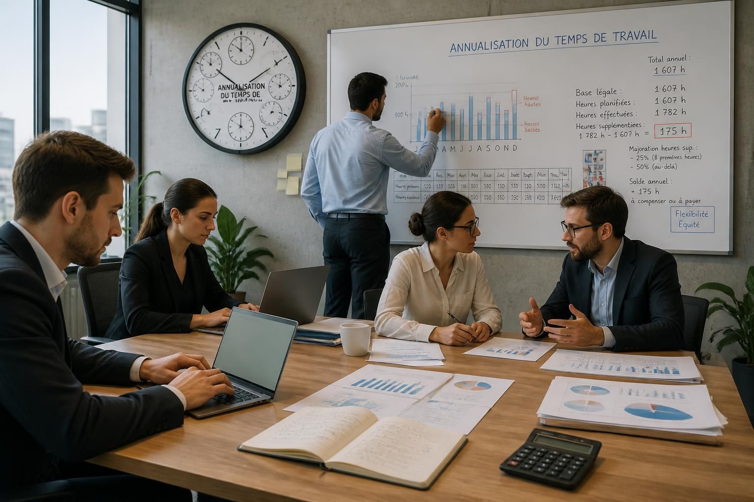 découvrez le principe de l'annualisation du temps de travail, son mode de calcul et la gestion des heures supplémentaires pour optimiser l'organisation du temps de travail en entreprise.