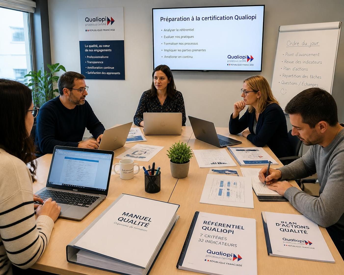 découvrez les étapes essentielles pour obtenir la certification qualiopi en tant qu'organisme de formation et garantir la qualité de vos prestations.