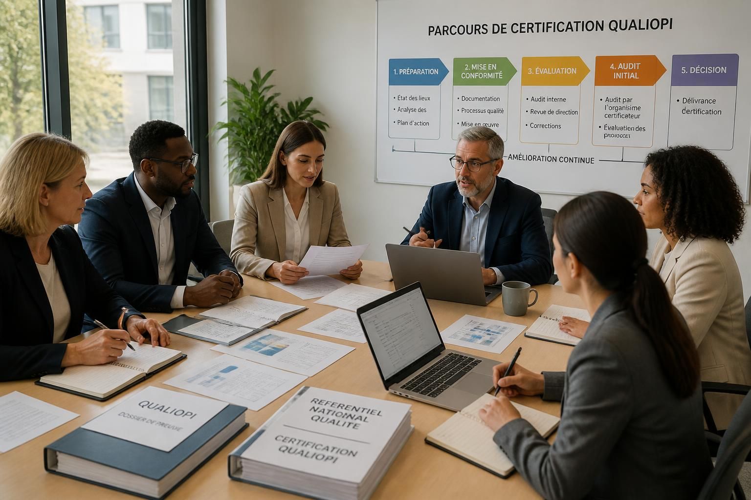 découvrez les étapes essentielles pour obtenir la certification qualiopi en tant qu'organisme et garantir la qualité de vos formations.