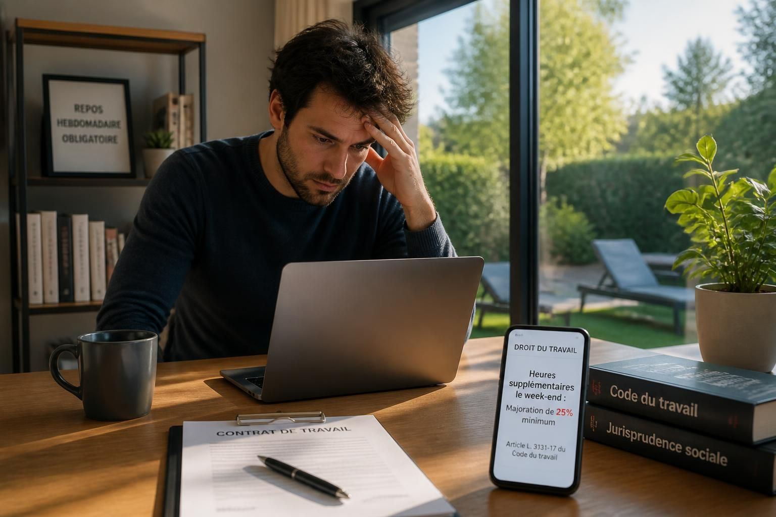 découvrez ce que la loi française stipule concernant le travail le week-end, les périodes de repos obligatoires et les majorations salariales applicables.